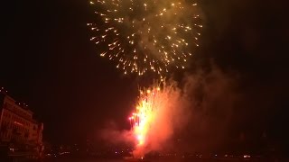 preview picture of video 'Bundesfeier 2014: Grosses Feuerwerk Basel (volle Länge/HD)'