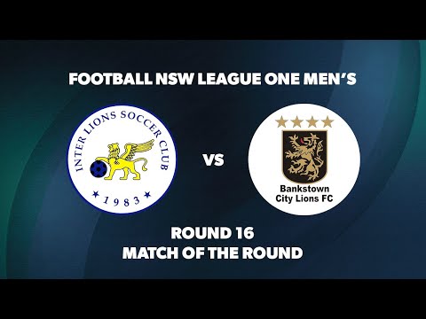 League One NSW Men's Round 16: Inter Lions v Bankstown City