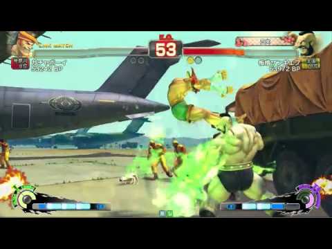 SSF4 AE: Gachaboy (Adon), Seiryu (Boxer) vs Itabashi (Zangief), Fuudo (FeiLong) - BigBox Tougeki