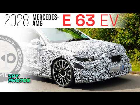 Spyshots: 2028 Mercedes-AMG E 63 Successor Goes Fully Electric