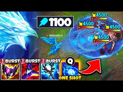 Anivia but I have 1100 AP and I can one shot your entire team (THIS IS SO BROKEN)