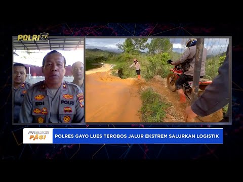 LIVE - KOMPOL EDI YAKSA UPDATE PENANGANAN BENCANA GAYO LUES