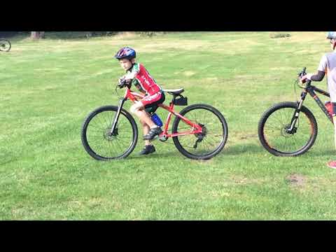 Mountainbiken Fedor in Orderbos, Apeldoorn. 2017