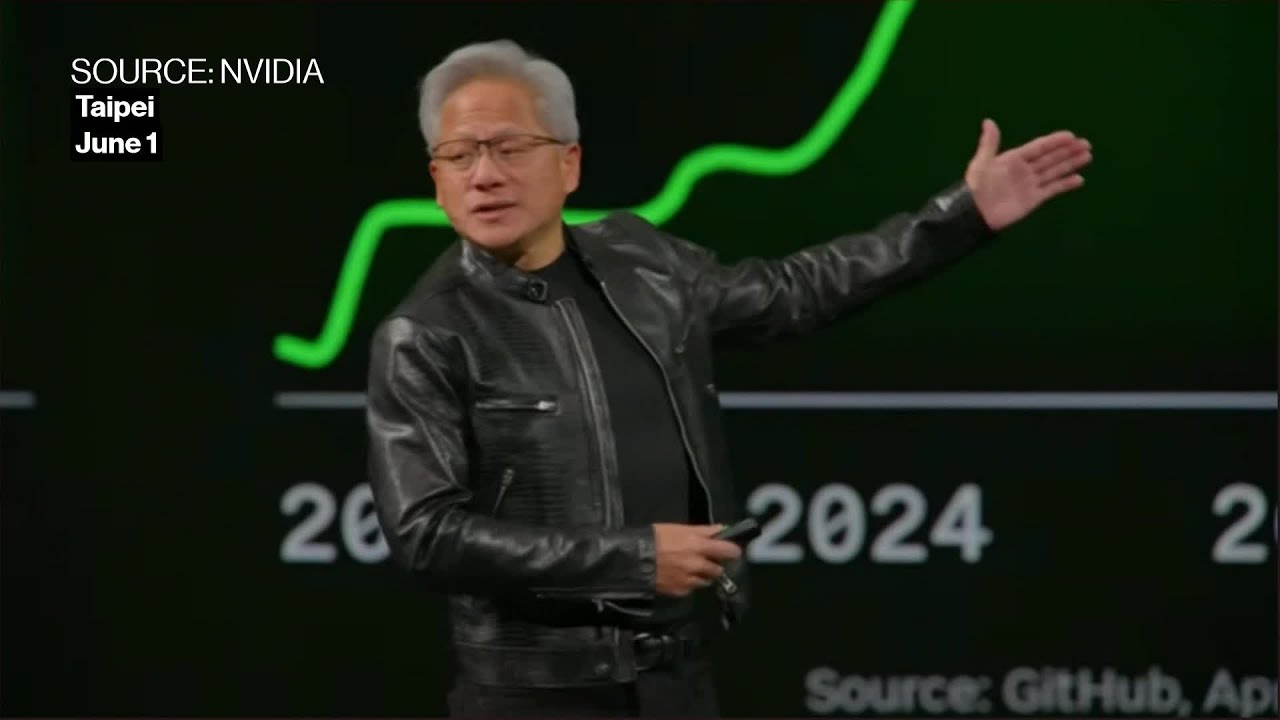 Nvidia's Huang Calls AI Jobs Concerns 'Nonsense' - Bloomberg Technology