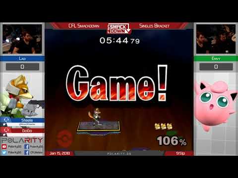 CFL Smackdown 159 Melee - Lad (Fox) vs Envy (Puff) - Singles