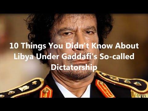, title : '10 Things About Libya Under Qaddafi’s Dictatorship'