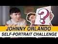 JOHNNY ORLANDO DOES THE SELF PORTRAIT CHALLENGE *WIN*