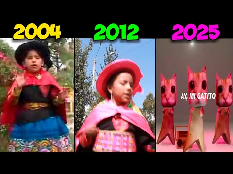 ay mi gatito miau miau 2004 vs 2012 vs 2025 | MEOW MONTAGE