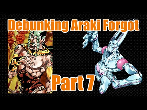 Debunking Araki Forgot Part 7: Steel Ball Run