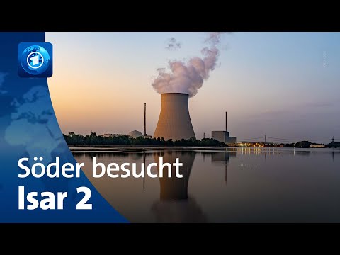 Kurz vor dem Aus: Bayerns Ministerpräsident Söder besucht Isar 2