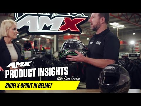 Shoei X-Spirit III - AMX Product Insights with Riana Crehan