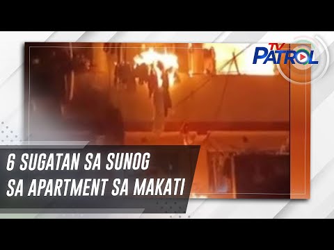6 sugatan sa sunog sa apartment sa Makati TV Patrol