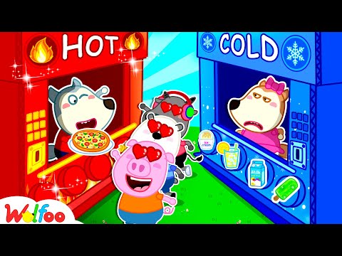 Hot vs Cold Vending Machine – Which is Better? | Wolfoo Channel | Kids Cartoon