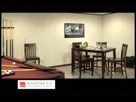 Basement Remodeling Ideas with the Owens Corning Basement Finishing System