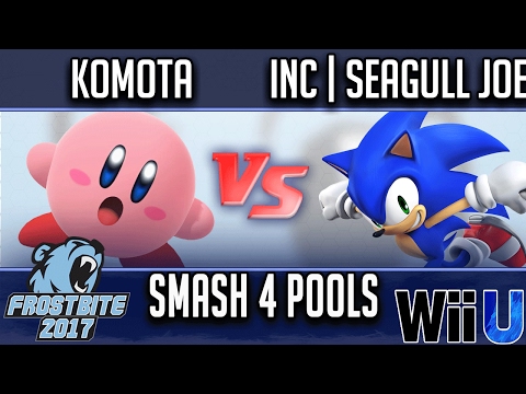Frostbite 2017 SMASH 4 POOLS - Komota (Kirby) vs InC | Seagull Joe (Sonic)