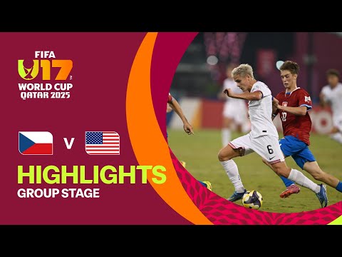 Czechia vs USA Highlights | FIFA U-17 World Cup Qatar 2025
