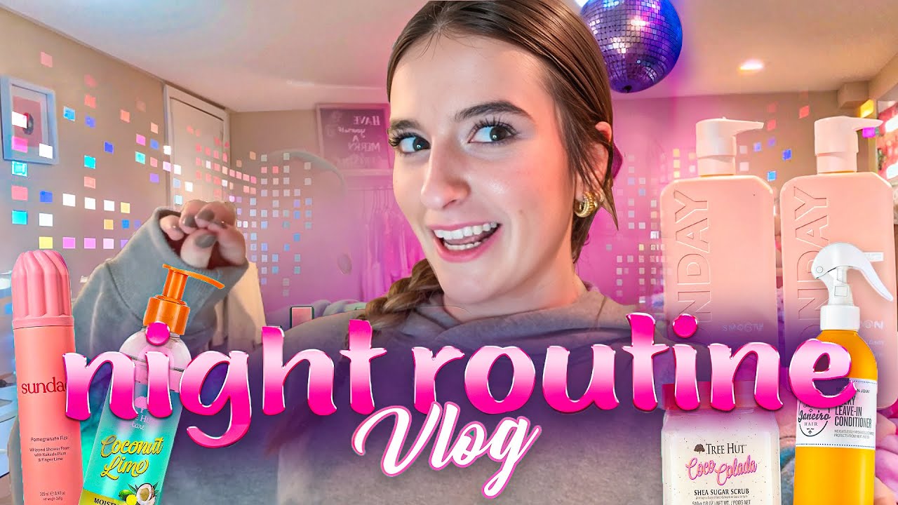 COZY NIGHT ROUTINE ♡ self care & skincare