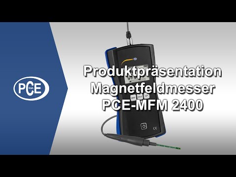 Produktvorstellung Magnetfeldmesser PCE-MFM 2400 | #pceinstruments