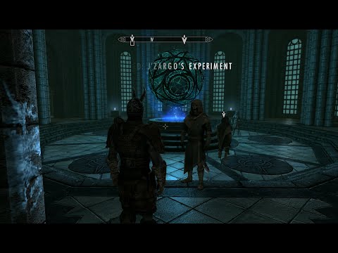 J'zargo's Experiment: Test 3 Flame Cloak Scrolls. Find the Augur of Dunlain.  The Elder Scrolls V.
