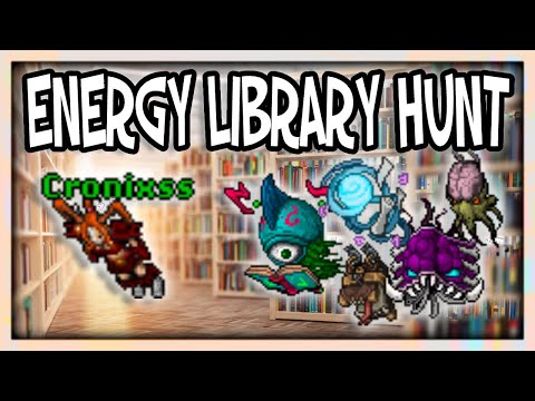 Energy Library Hunt Tibia (500+)