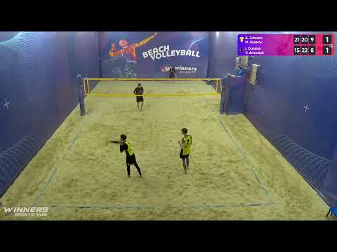 09:20 A. Zabuha / M. Kyselov - I. Datsiuk / V. Antoniuk 07.03.2023 | Winners Beach Volleyball