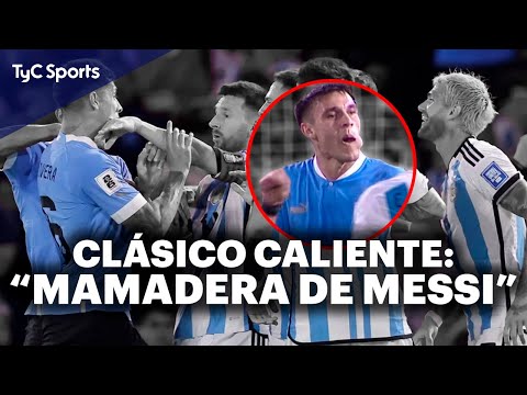 LO QUE NO VISTE DE ARGENTINA vs URUGUAY ⚽ PELEAS, CANTOS EN LA BOMBONERA, URUGUAYOS MESSISTAS Y MÁS