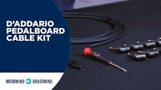 Video thumbnail for D'Addario Planet Waves Cable Station Pedal Board Cable Kit by Woodwind & Brasswind is now Music & Arts