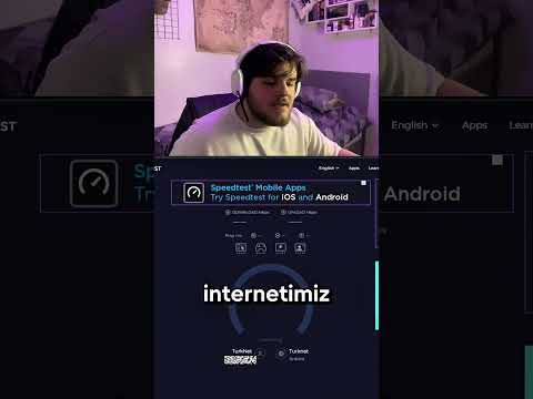 Yazılımcının internet hızını arttırması