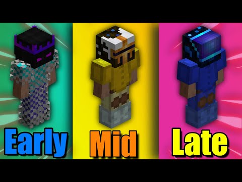 Best Armor For EARLY/MID/LATE Game 2023 / Hypixel SkyBlock Armor Progression Guide