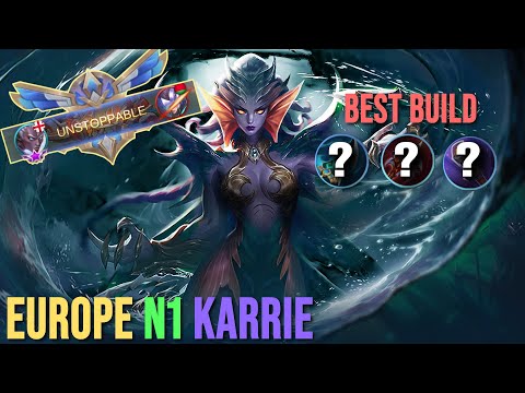 Insane Comeback While Smurfing | Europe N1 Karrie | Mobile Legends