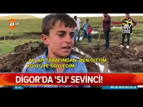 Digor'da "su" sevinci! - Atv Haber 16 Ağustos 2018
