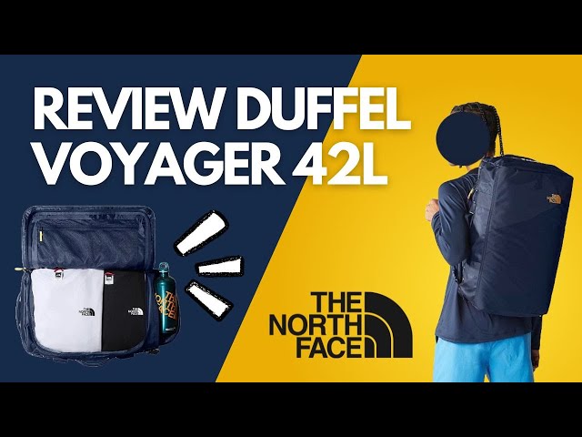 Vídeo relacionado con The North Face NF0A52RRKT0 BASE CAMP VOYAGER DUFFEL 32L Gym Bag Hombre TNF BLACK/ASPHALT GREY Tamaño OS