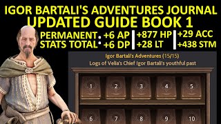 UPDATED IGOR BARTALI ADVENTURE JOURNAL BOOK 1 Guide (Total +6 AP & +6 DP) Black Desert Online (BDO)