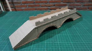 How to make a bridge using cardboard #171