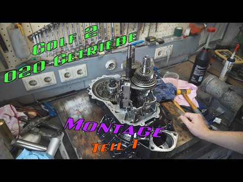 Golf 2 020 gearbox assembly part 1