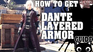 How to get Dante Layered Armor - Monster Hunter World/Guide