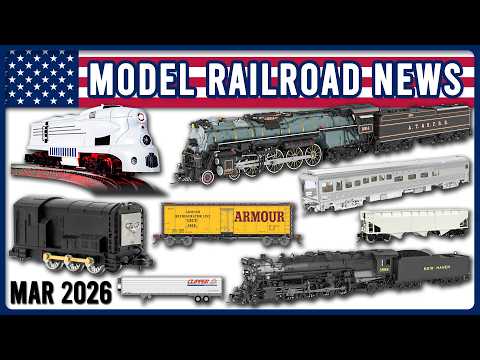Model Railroad News | March 2026 | New Steam Locos Announced