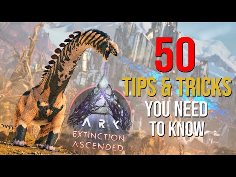 50 Tips & Tricks you NEED To Know For Extinction Ascended