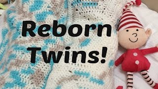 Reborn Baby Doll Box Opening! TWINS! I Impersonate a Crying Baby!