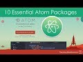 10 Essential Atom Editor Packages & Setup 10 Essential Atom Editor Packages & Setup