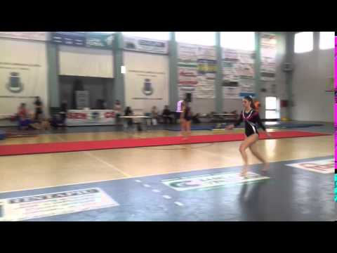 Gara CSEN specialità Sara Dell'Anna al trampolino 2 salto