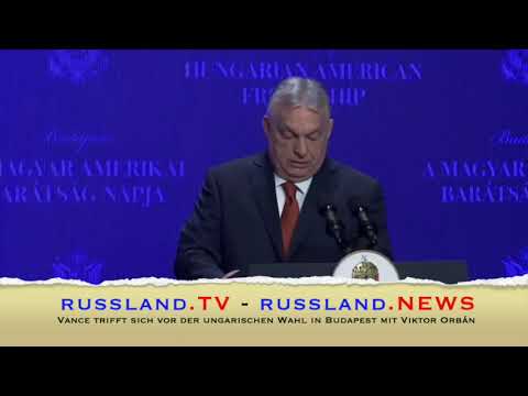 Vance trifft sich vor der ungarischen Wahl in Budapest mit Viktor Orbán