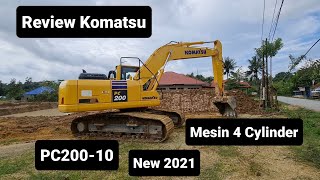 Review Komatsu PC200-10 Terbaru 2021