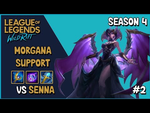 Morgana Support Vs Senna | League Of Legends Wild Rift Gameplay - Season 4 | #2