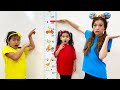 Ellie & Jannie Wants to Be Taller and Higher | Kids Outdoor Jumper and Playground Toys