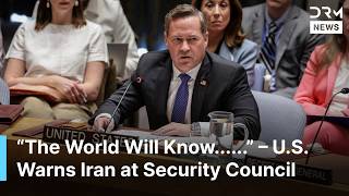 U.S. Issues Blistering Warning to Iran Over Strait of Hormuz and Global Shipping Threats | AC1N