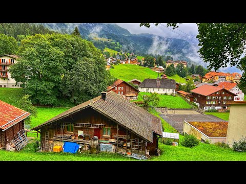 Wengen, Schweiz 4K – Die schönsten Schweizer Dörfer – Paradies auf Erden