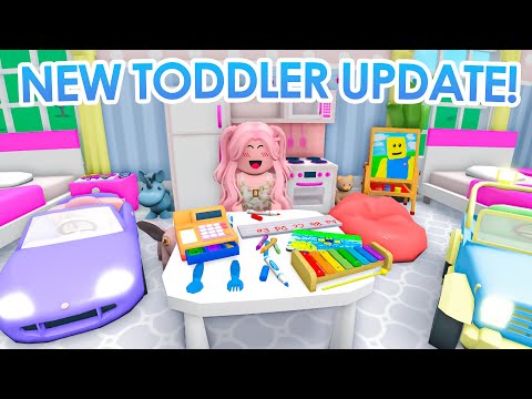 Bloxburg Update 0.10.6 NEW TODDLER UPDATE! Tiny Cars, Foods and MORE!