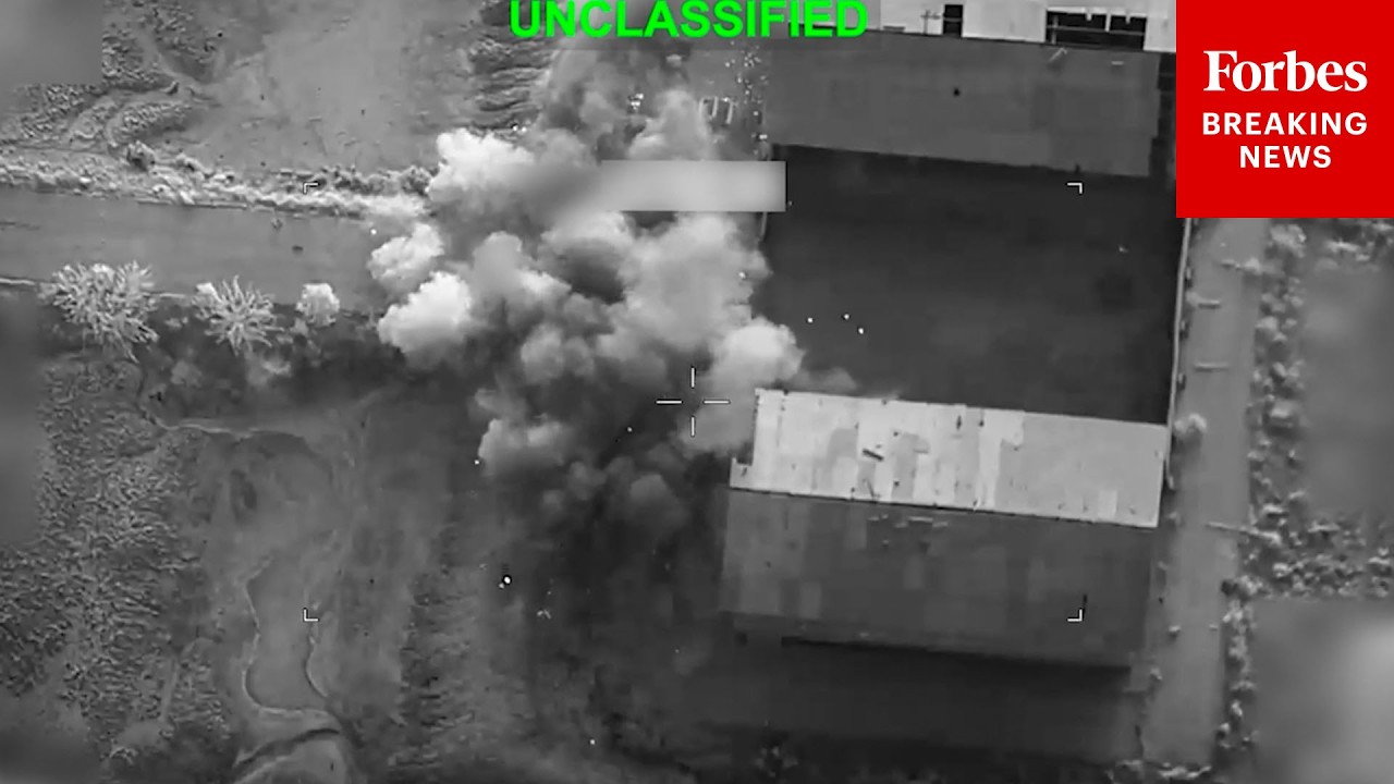 Video | CENTCOM Releases Video Footage Of New Strikes On Iran