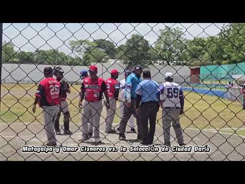 Matagalpa y Omar Cisneros vs  la Selección de Ciudad Dario